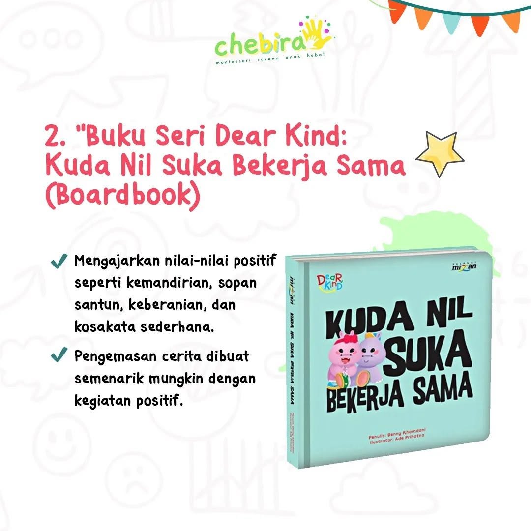 Mari budayakan anak membaca mulai dari dini 2