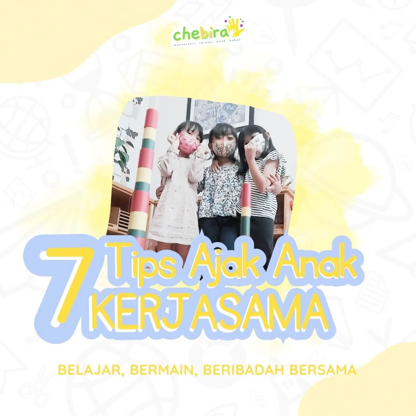7 tips ajak anak kerjasama