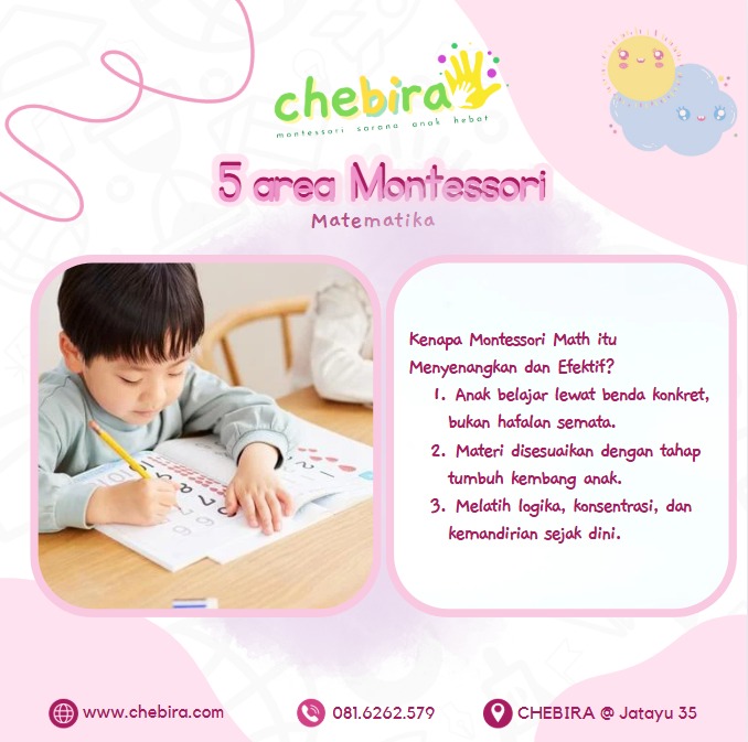 anak-anak belajar konsep matematika lewat   pengalaman nyata