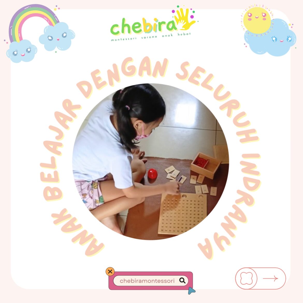 Mereka menyerap dunia lewat tangan yang menyentuh