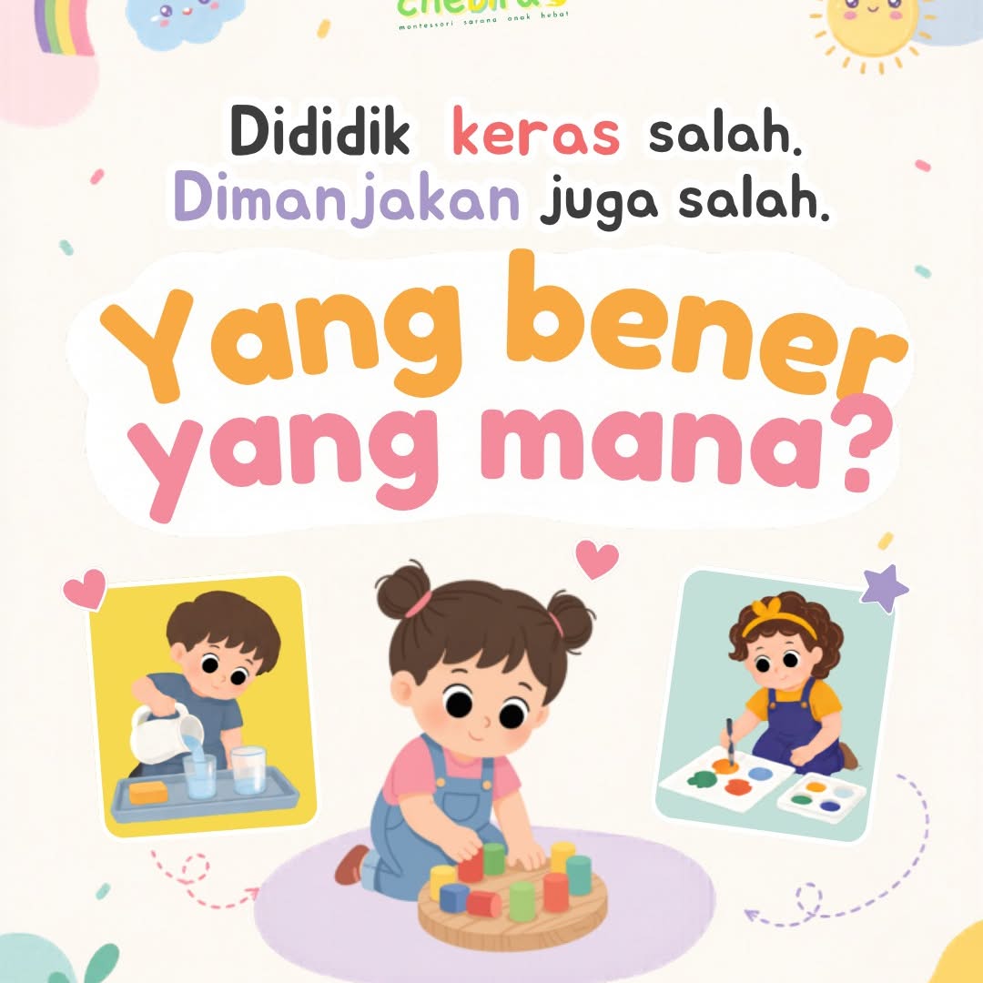 Pernah merasa serba salah saat mendidik anak