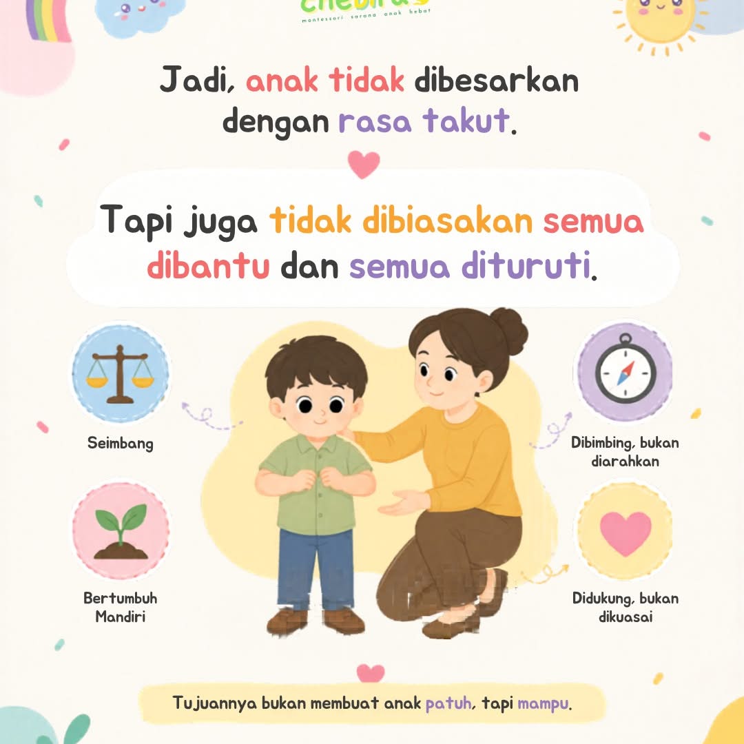 Pernah merasa serba salah saat mendidik anak 3