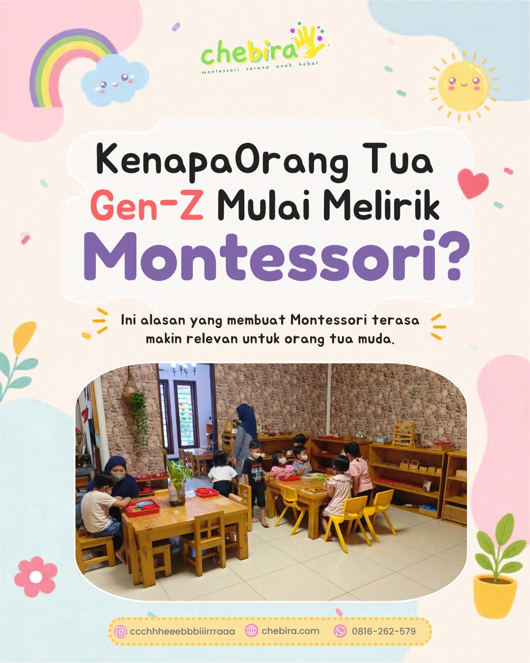 Sekarang Gen-Z Parents mulai mulai berminat dengan Kelas Montessori Sekarang Gen-Z Parents mulai mulai berminat dengan Kelas Montessori