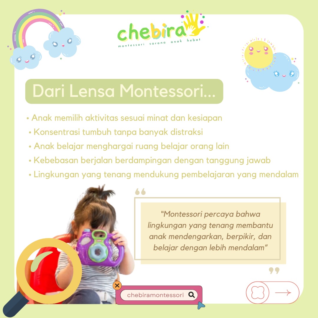 Ternyata, ketenangan itu bukan karena anak-anak diminta diam 1