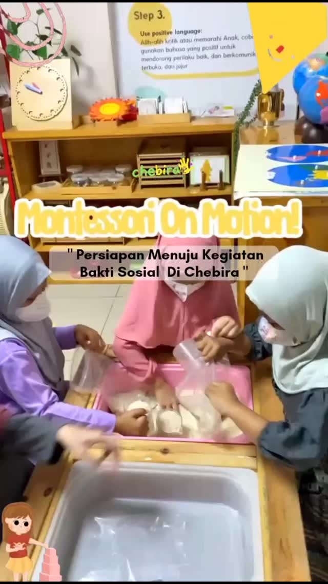 Bismillahirahmanirahim 

✨ Bakti Sosial Chebira Montessori ✨ 

Anak-anak hebat hari ini belajar te...