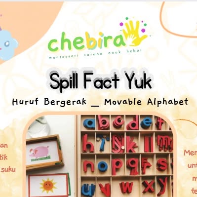 Bismillahirahmanirahim Tahukah Ayah Bunda, alat bernama Movable Alphabet adalah salah satu alat... Bismillahirahmanirahim Tahukah Ayah Bunda, alat bernama Movable Alphabet adalah salah satu alat...