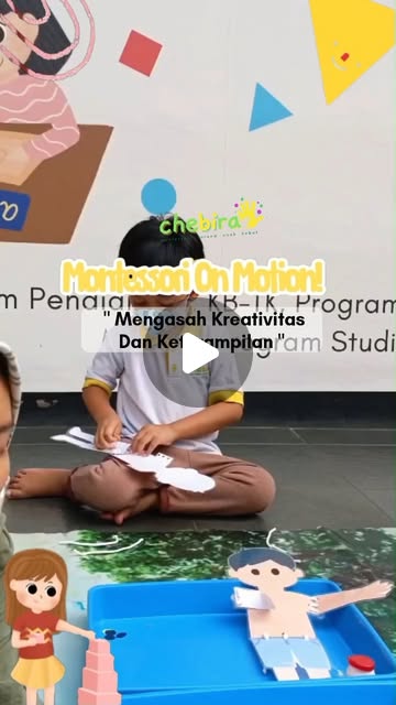 Bismillahirahmanirahim Kreativitas itu kayak otot, makin diasah makin kuat 💪🎨 Yuk, biarkan si kecil...