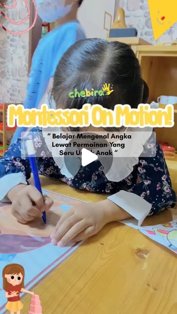 Bismillahirahmanirahim Anak-anak lebih mudah mengenal angka saat diajak bermain 🎲🔢.