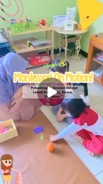 Bismillahirahmanirahim Sentuhan lembut + suara riang + rasa penasaran = petualangan sensory penuh...